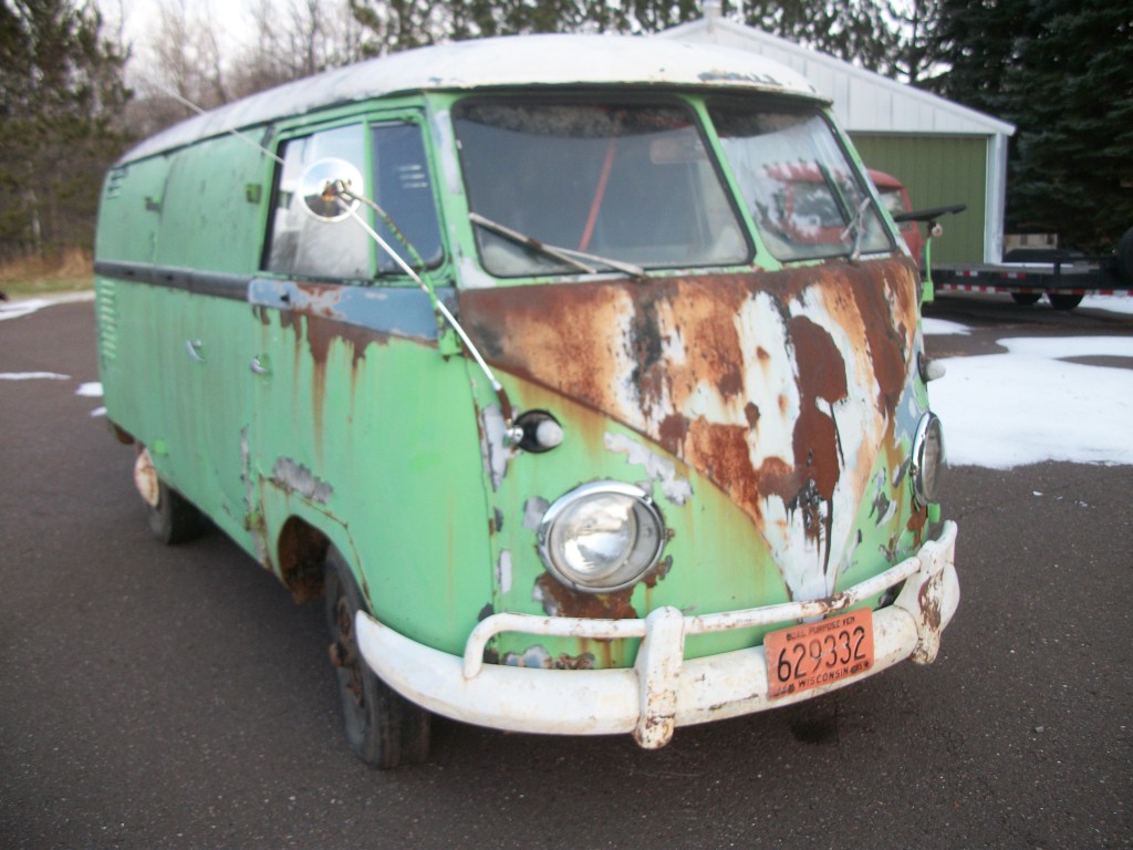 1956 VW panel (blue) EUROPEAN CAR SALES & SERVICE inc. (906) 9325720